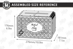 Wedding Card Boxes Laser Cut Bundle | Memory Box | Keepsake Product Image 4