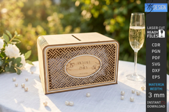 Wedding Card Boxes Laser Cut Bundle | Memory Box | Keepsake Product Image 7