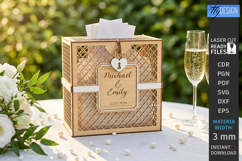 Wedding Card Boxes Laser Cut Bundle | Memory Box | Keepsake Product Image 9