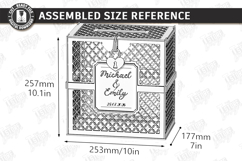 Wedding Card Boxes Laser Cut Bundle | Memory Box | Keepsake Product Image 10