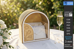 Wedding Card Boxes Laser Cut Bundle | Memory Box | Keepsake Product Image 11