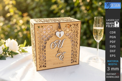 Wedding Card Boxes Laser Cut Bundle | Memory Box | Keepsake Product Image 17