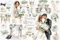 GlamArtZhanna, Wedding Clipart, Wedding png, Ivory Wedding png, Beige Wedding png, Green Wedding png, Bride and Groom png, Wedding Couple PNG, Elegant Wedding png, Wedding Venue, Wedding scene, bride clipart, White Wedding PNG, married clipart