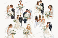 GlamArtZhanna, Wedding Clipart, Wedding png, Ivory Wedding png, Beige Wedding png, Green Wedding png, Bride and Groom png, Wedding Couple PNG, Elegant Wedding png, Wedding Venue, Wedding scene, bride clipart, White Wedding PNG, married clipart