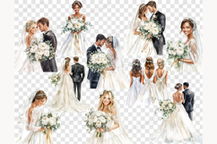 GlamArtZhanna, Wedding Clipart, Wedding png, Ivory Wedding png, Beige Wedding png, Green Wedding png, Bride and Groom png, Wedding Couple PNG, Elegant Wedding png, Wedding Venue, Wedding scene, bride clipart, White Wedding PNG, married clipart