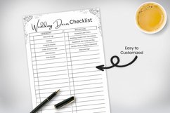 Wedding Decor Checklist, Wedding To Do List Product Image 2