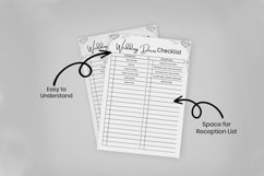 Wedding Decor Checklist, Wedding To Do List Product Image 5