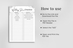 Wedding Decor Checklist, Wedding To Do List Product Image 8