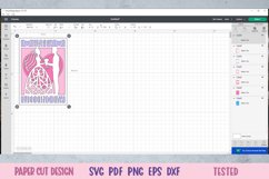 Wedding Day Card SVG| Happy Wedding Day Confetti Shaker Card Product Image 3