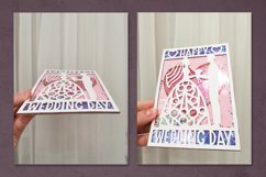 Wedding Day Card SVG| Happy Wedding Day Confetti Shaker Card Product Image 8