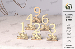 Wedding decors Bundle Laser Cut. Wedding Design SVG Product Image 5