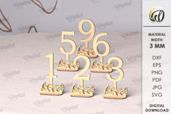 Wedding decors Bundle Laser Cut. Wedding Design SVG Product Image 7