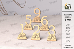 Wedding decors Bundle Laser Cut. Wedding Design SVG Product Image 9