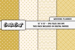 Wedding Digital Papers, scrapbooking, backgrounds designs Product Image 1