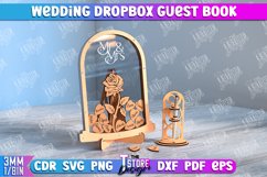 Wedding Dropbox Guestbook | Wedding Wishes | Rustic Wedding Product Image 1