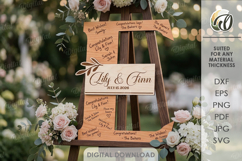Wedding Guest Book Letters Signs Bundle Laser Cut Product Image 8