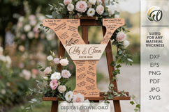 Wedding Guest Book Letters Signs Bundle Laser Cut Product Image 28