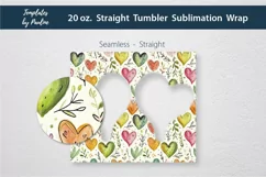 Wedding Heart Photo Sublimation Tumbler Wrap for Couple