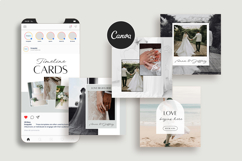 Wedding Instagram Social Media Canva Post Templates Product Image 5