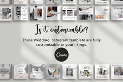 Wedding Instagram Social Media Canva Post Templates Product Image 3