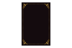 Wedding invitation card and graduation certificate retro Product Image 1