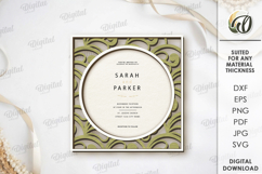 Wedding Invitations Bundle Laser Cut. Wooden Invitations SVG Product Image 9