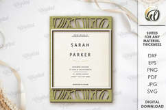 Wedding Invitations Bundle Laser Cut. Wooden Invitations SVG Product Image 13