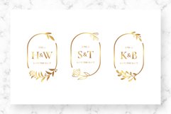 Wedding Luxury Floral Frames Product Image 1