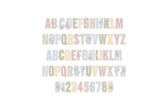 Wedding Notes Color Font Product Image 3