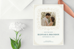 Elegant Wedding Save the Date Canva Template Product Image 4