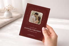 Elegant Wedding Save the Date Canva Template Product Image 5