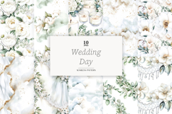 GlamArtZhanna, Wedding paper, Wedding pattern, Wedding background, Ivory Wedding paper, White Wedding paper, Beige Wedding paper, Elegant Wedding set, married paper, married pattern, married background, peonies paper, peonies pattern, eucalyptus paper