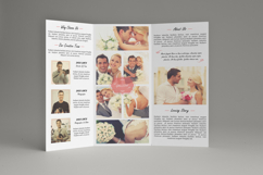 Trifold Wedding Photography Brochure Product Image 4