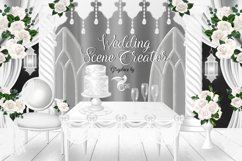 White Wedding Scene Creator Product Image 1