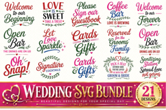 Wedding Sign SVG Bundle Product Image 1