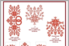 Alatyr star wedding cross stitch machine embroidery set Product Image 2