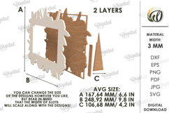 Wedding Vow Displays Bundle Laser Cut. Wedding Decor SVG Product Image 5