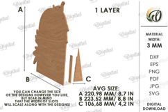 Wedding Vow Display Laser Cut. Wedding Decor SVG Product Image 2
