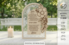 Wedding Vow Displays Bundle Laser Cut. Wedding Decor SVG Product Image 11