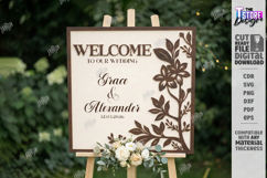 Wedding Welcome Signs Laser Bundle | Wedding Reception Decor Product Image 12
