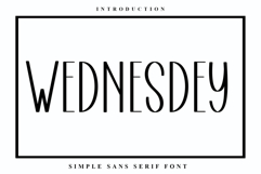 Wednesdey Product Image 1