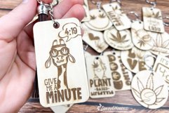 Weed Keychains Laser Cut Designs | Cannabis Bundle Product Image 6