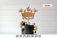 King of the Green|Weed Quote Laser Cut|Cake Topper Laser Cut
