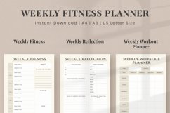 Weekly Fitness | Fitness Printable Planner | Weight Loss Product Image 5