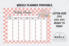 Teacher Blossom Weekly Planner Page Product Image 1