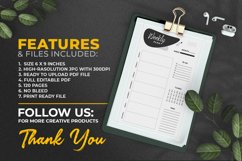 Weekly Planner KDP Interior Product Image 3