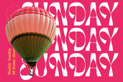 Weekly Sunday - Modern Display Serif Font Product Image 7