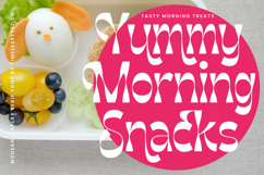 Weekly Sunday - Modern Display Serif Font Product Image 9