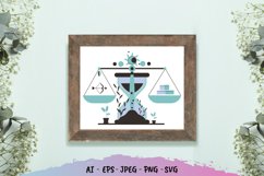 Weighing Time Papercut Product Image 1