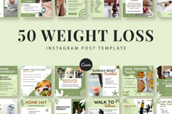 Weight Loss Instagram Canva Templates Product Image 1